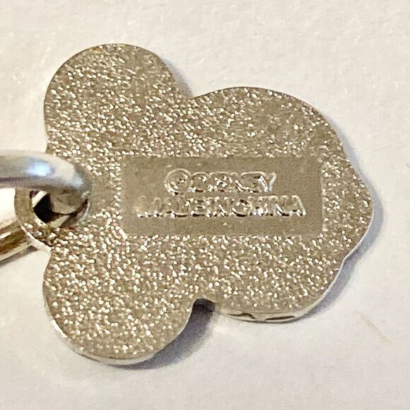 Vintage Disney Happy Winking Mickey Mouse Clip On Charm Zipper Pull Bag Purse - Picture 5 of 7